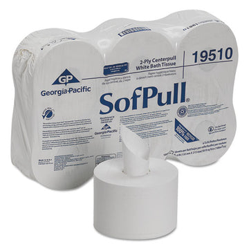 Georgia Pacific® Professional High Capacity Center Pull Tissue, Septic Safe, 2-ply, White, 1000 Sheets-roll, 6 Rolls-carton freeshipping - TVN Wholesale
